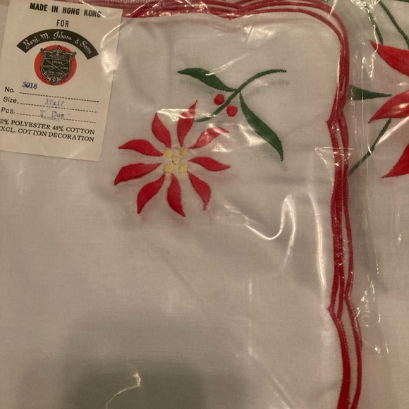 NWT Holiday table clothes in original packing never used